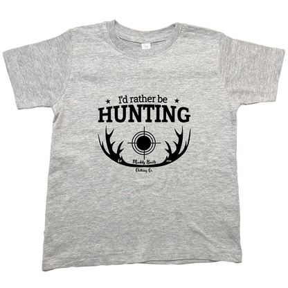 I'd Rather be Hunting Kids Tee