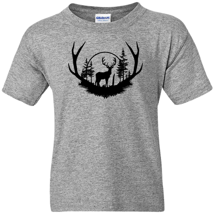 Deer Head Adult Tee