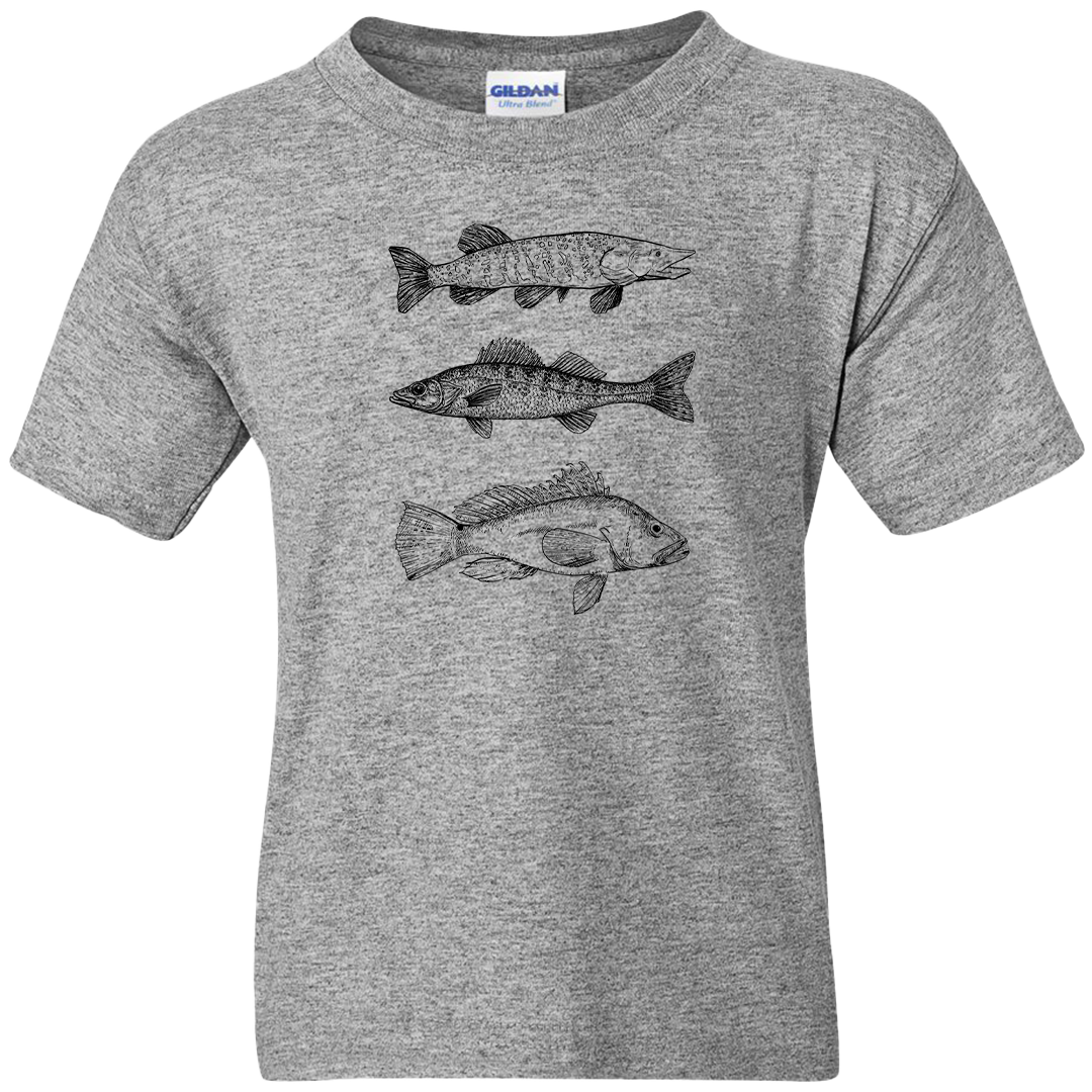 Midwest Fish Kids Tee