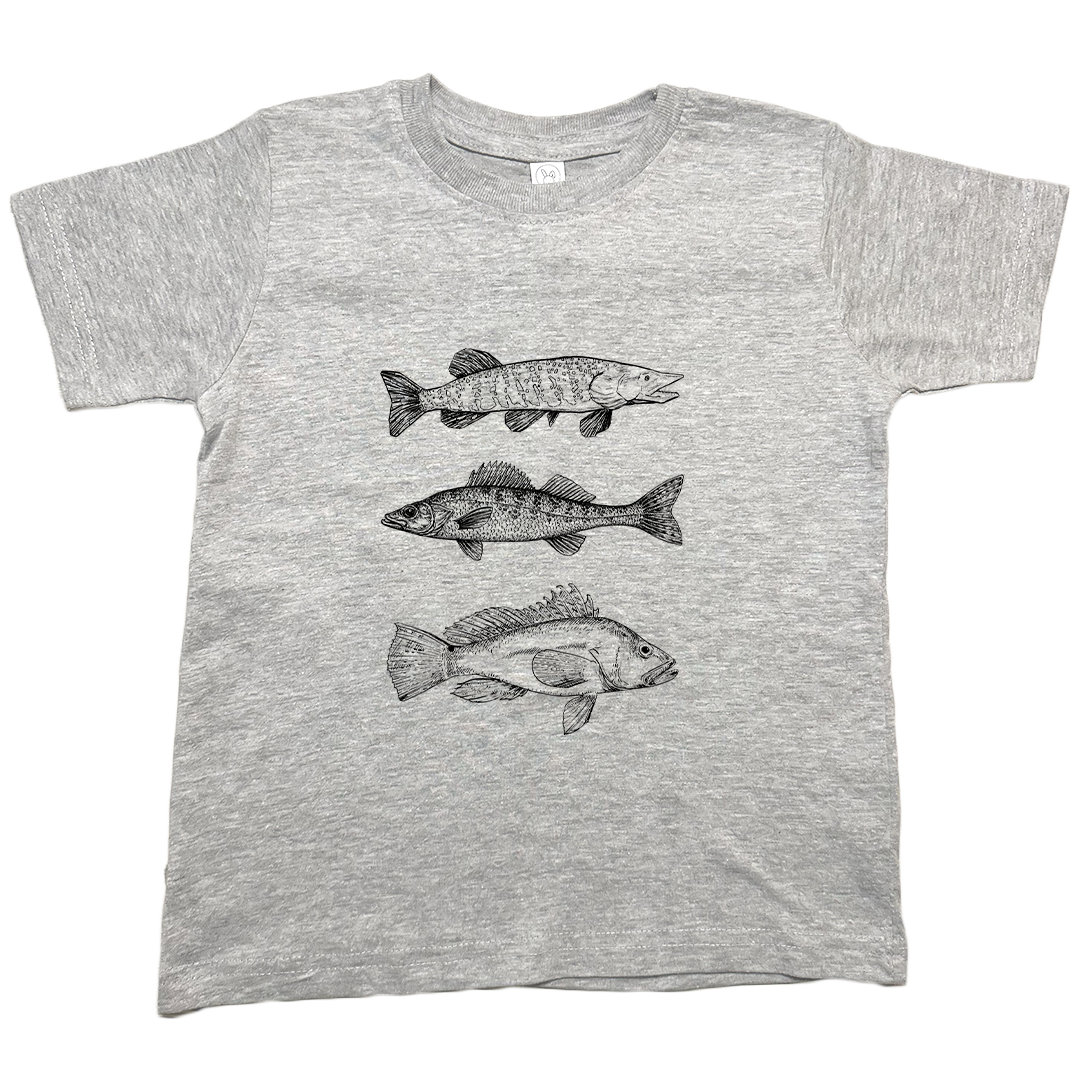 Midwest Fish Toddler Tee