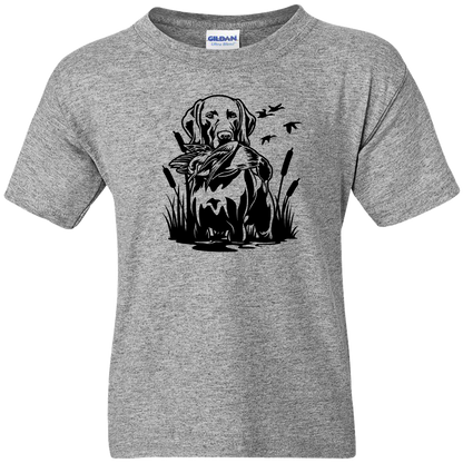 Duck Hunting Dog Adult Tee