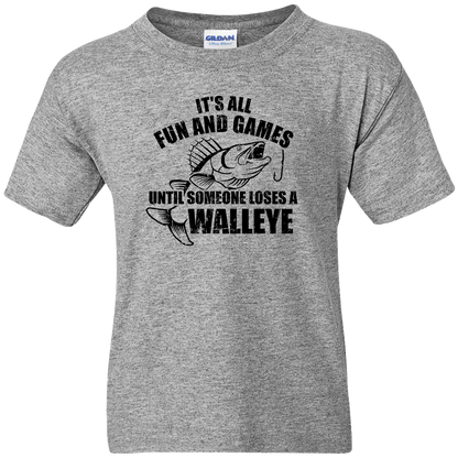 Walleye Games Kids Tee