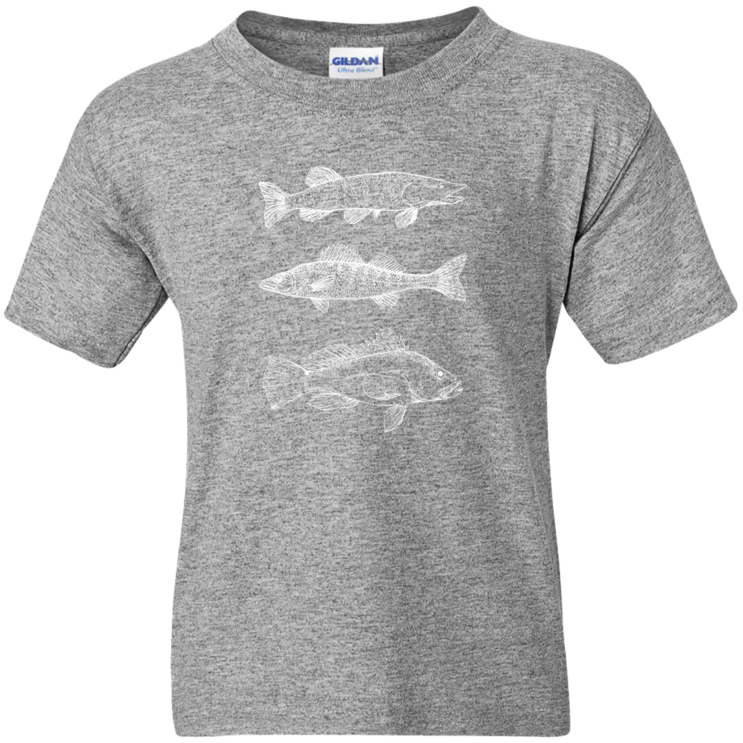 Midwest Fish Kids Tee