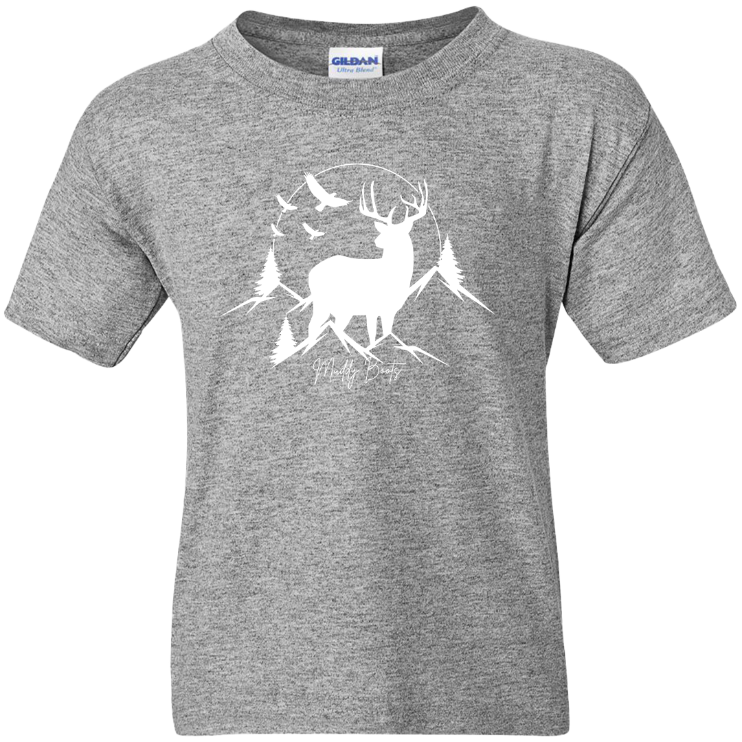 Mountain Deer Kids Tee