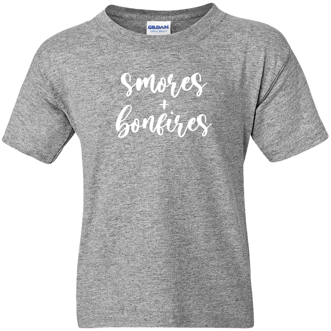 S'mores And Bonfires Adult Tee