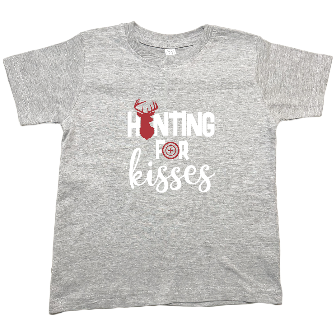 Hunting For Kisses Kids Tee