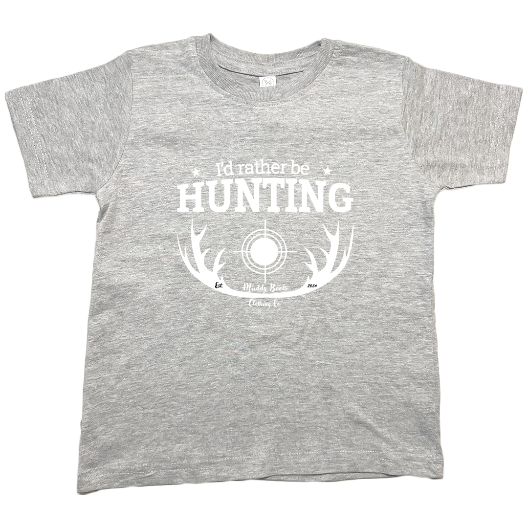 I'd Rather be Hunting Kids Tee