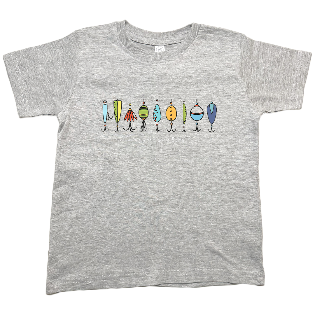 Only The Good Baits Toddler Tee