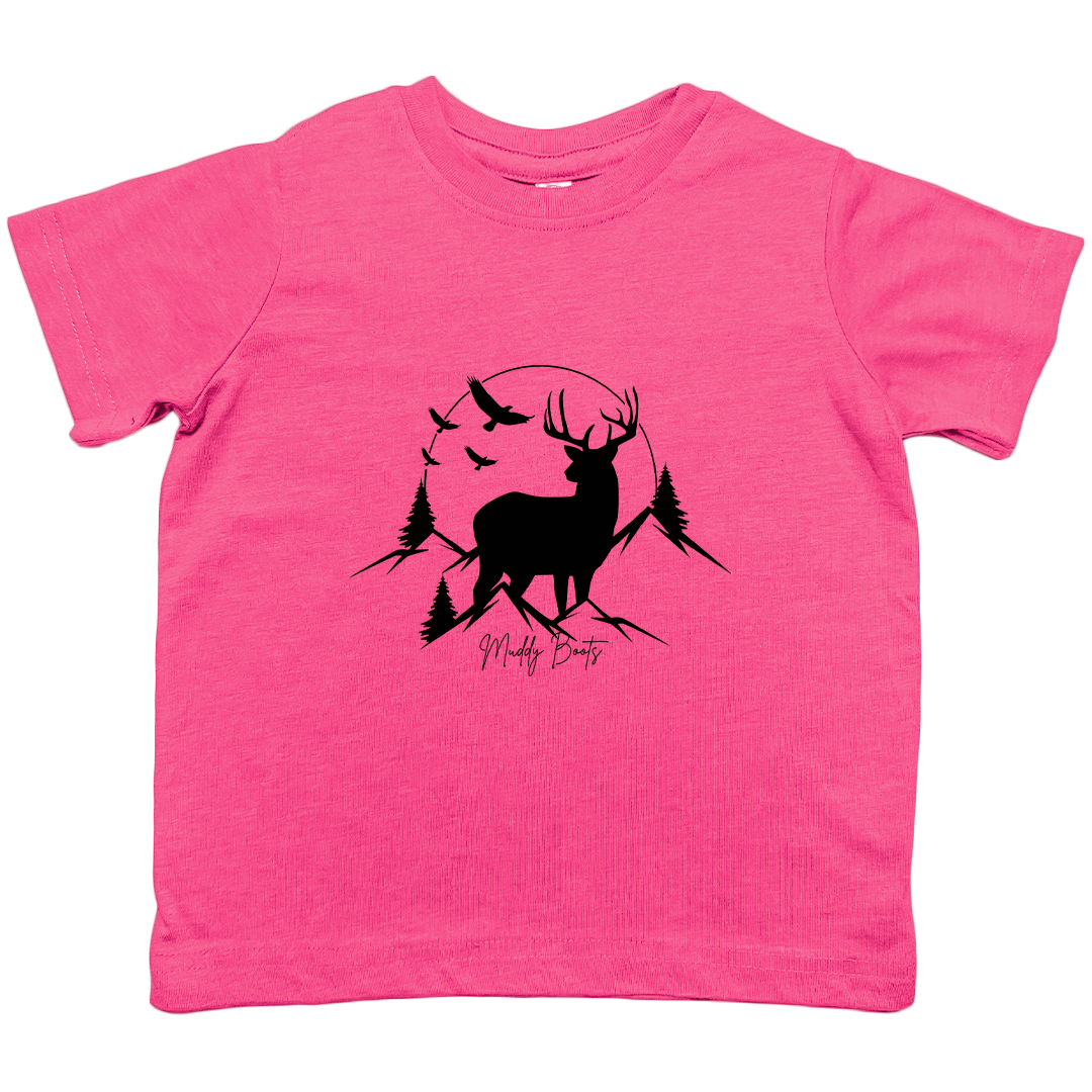 Mountain Deer Kids Tee