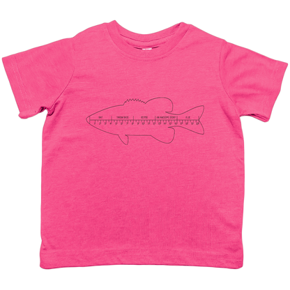 Fishing Ruler Kids Tee