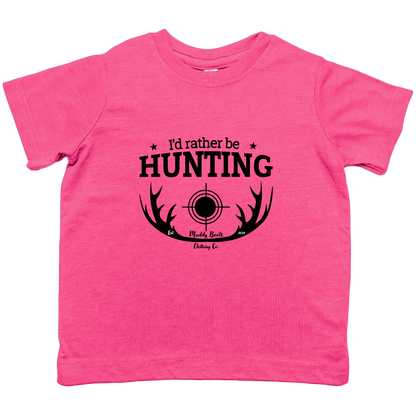 I'd Rather be Hunting Kids Tee