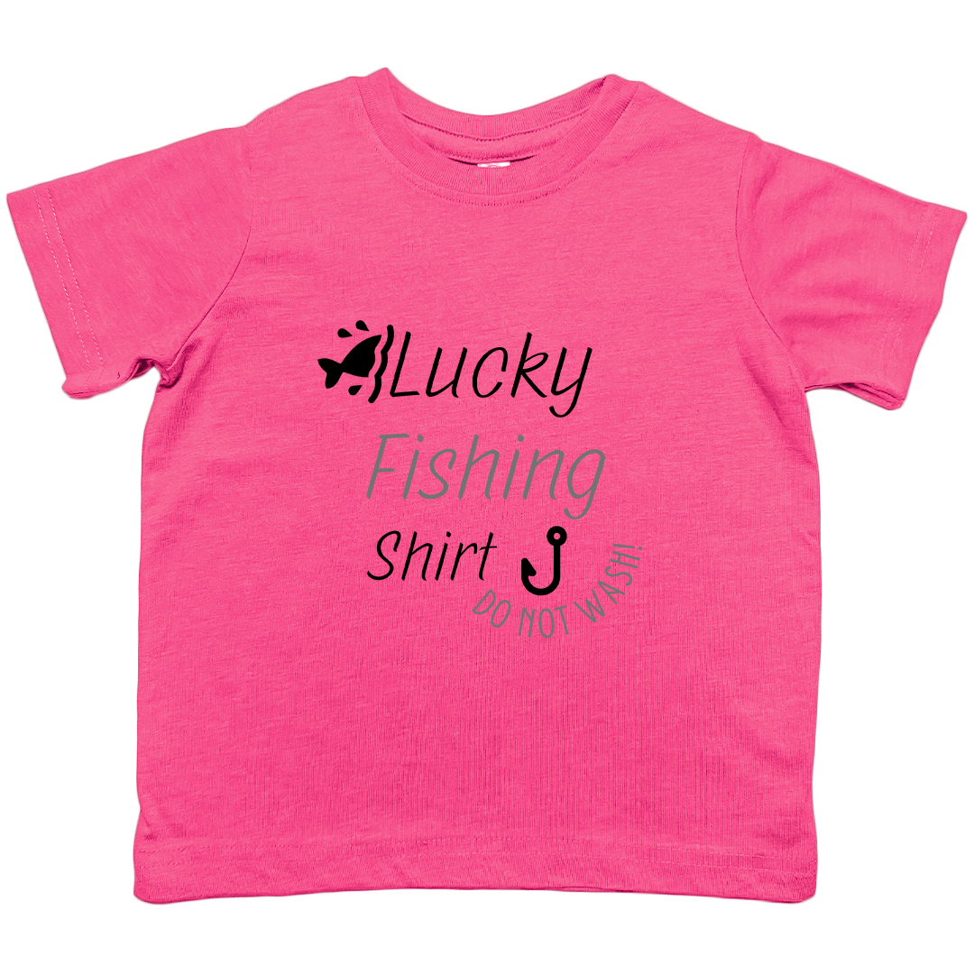 Lucky Fishing Shirt Kids Tee