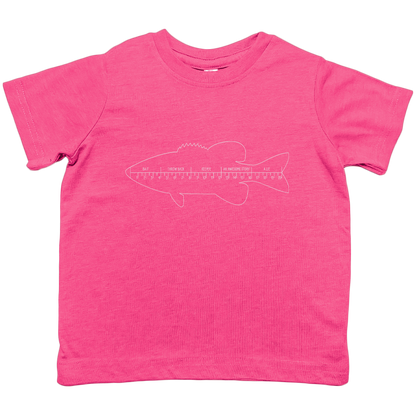 Fishing Ruler Toddler Tee