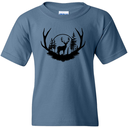 Deer Head Adult Tee