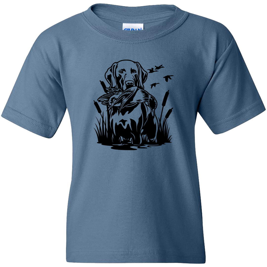 Duck Hunting Dog Adult Tee