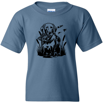 Duck Hunting Dog Adult Tee