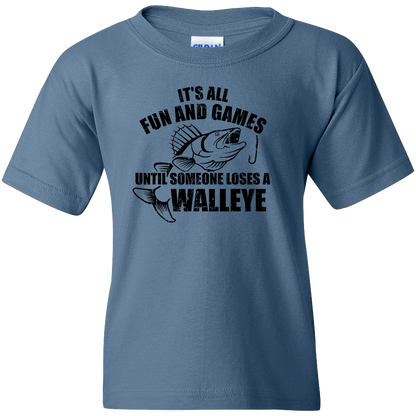 Walleye Games Kids Tee