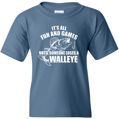 Walleye Games Kids Tee
