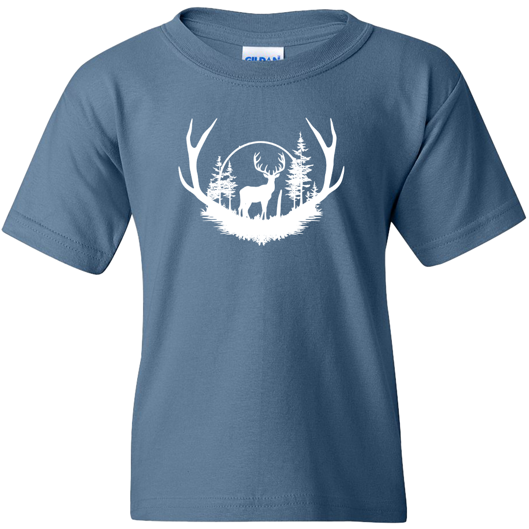 Deer Head Adult Tee
