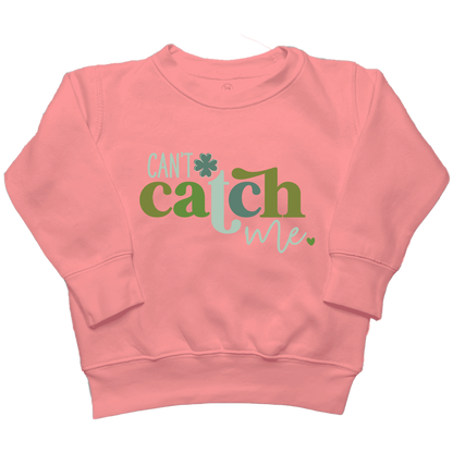 Can't Catch Me Toddler Crew Neck Sweatshirt