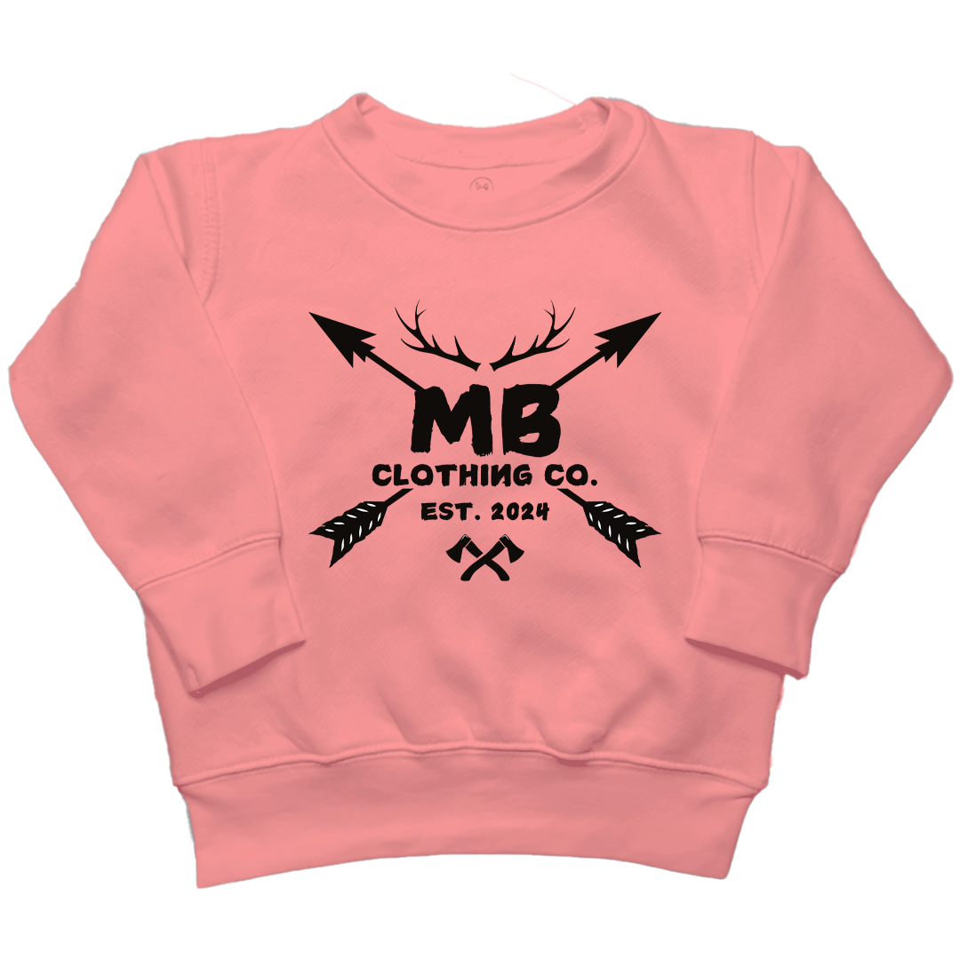 Muddy Hunting Toddler Crew Neck Sweatshirt