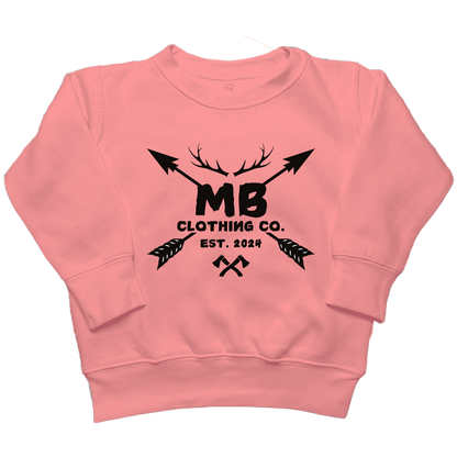 Muddy Hunting Toddler Crew Neck Sweatshirt