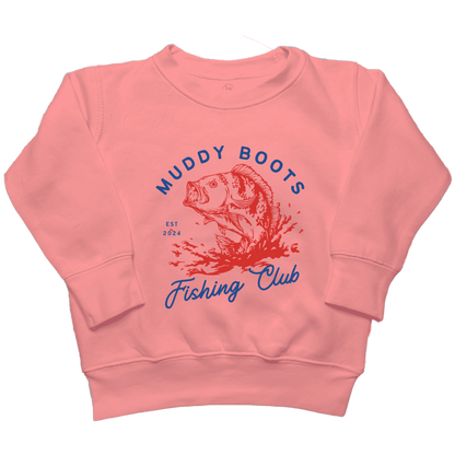 MB Fishing Club Toddler Crew Neck Sweatshirt