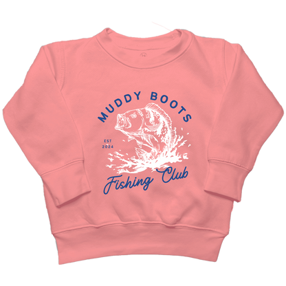 MB Fishing Club Toddler Crew Neck Sweatshirt