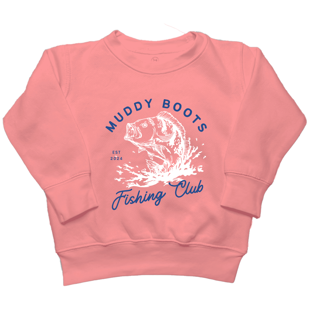 MB Fishing Club Toddler Crew Neck Sweatshirt