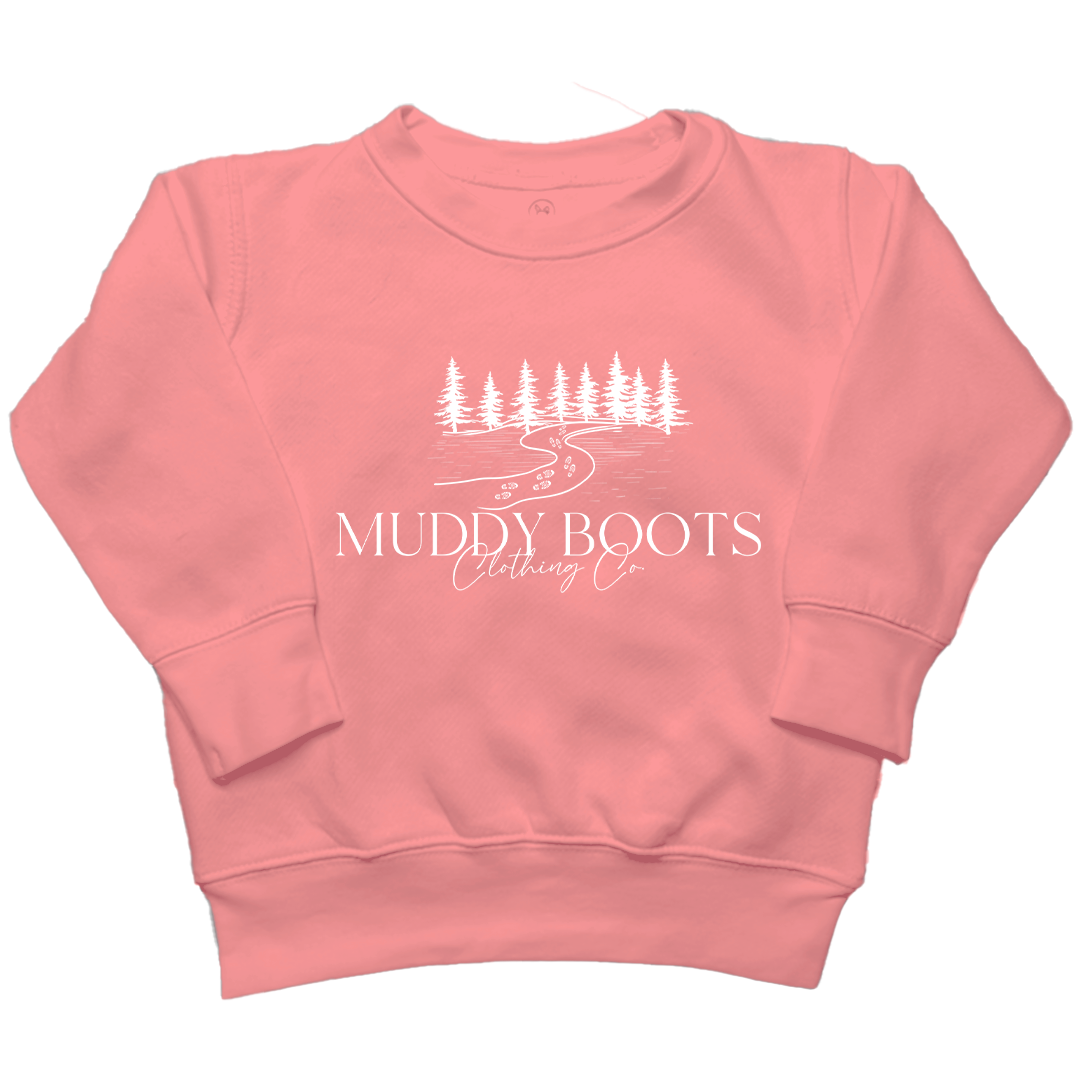 Muddy Trails Toddler Crew Neck Sweatshirt