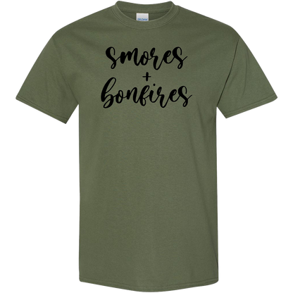 S'mores And Bonfires Kids Tee