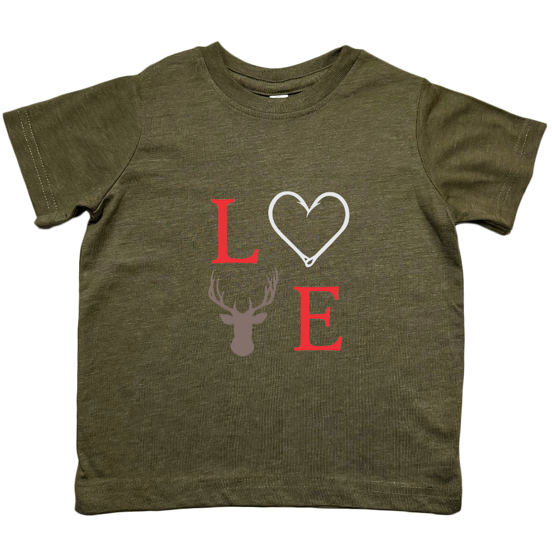 Buck Love Toddler Tee