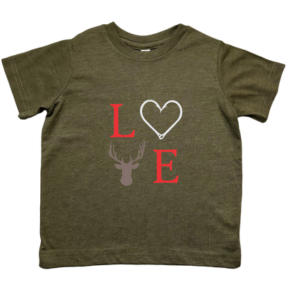 Buck Love Toddler Tee