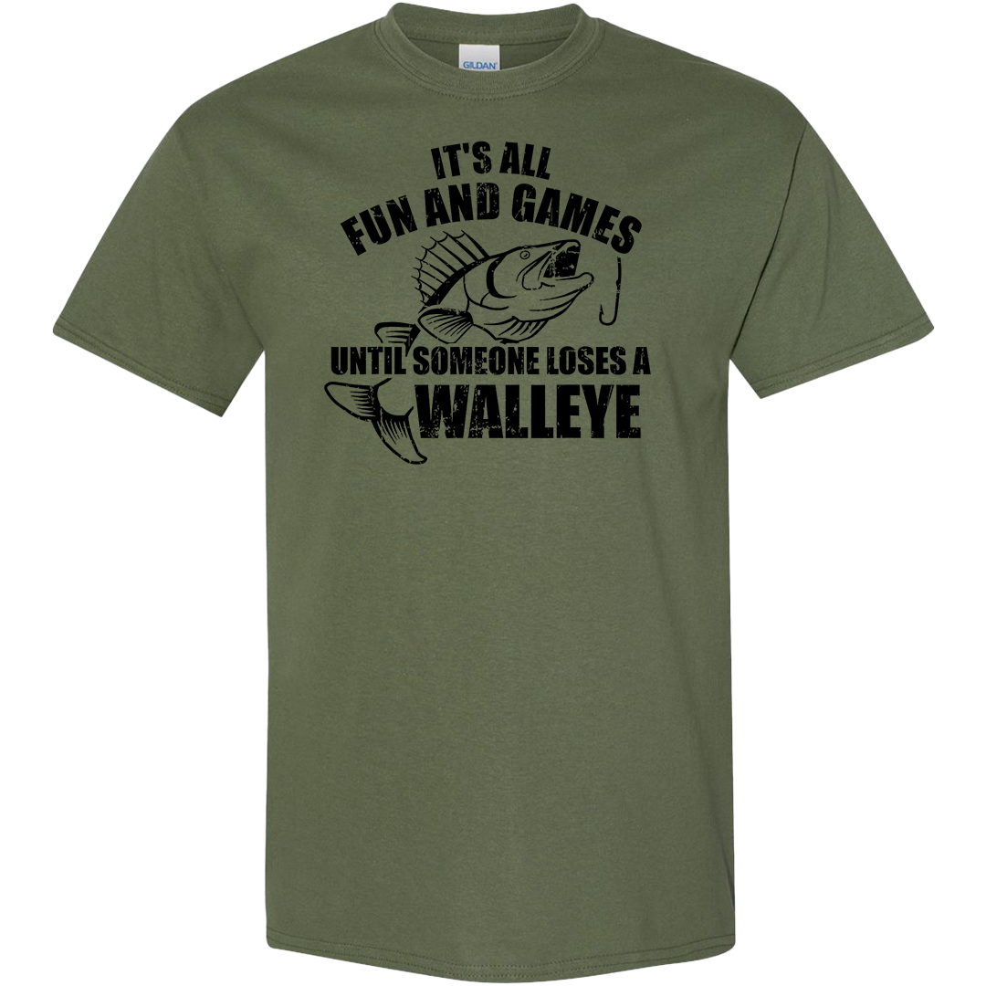 Walleye Games Adult Tee
