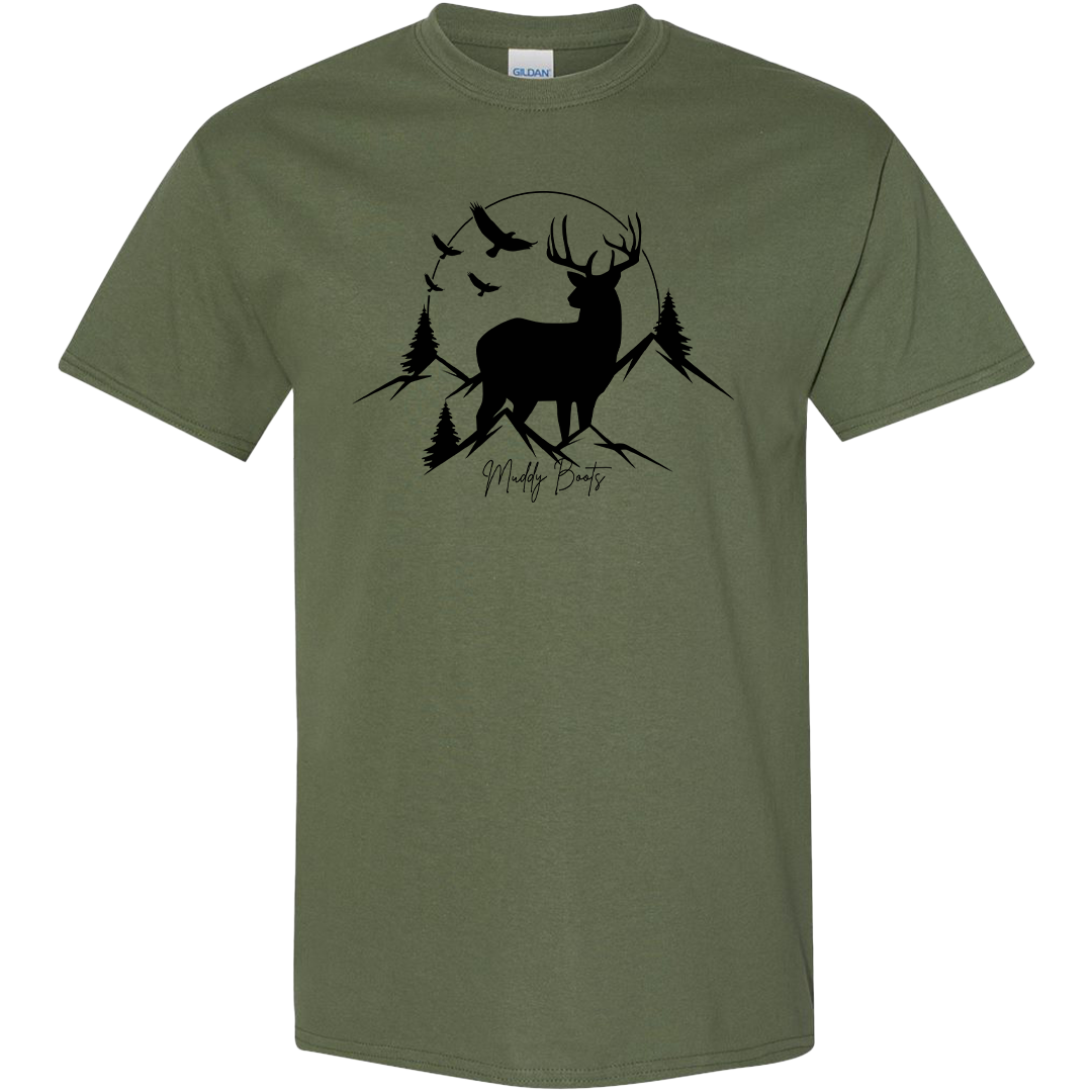 Mountain Deer Kids Tee