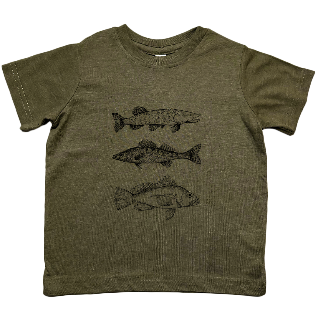 Midwest Fish Toddler Tee