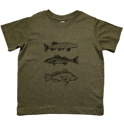 Midwest Fish Toddler Tee