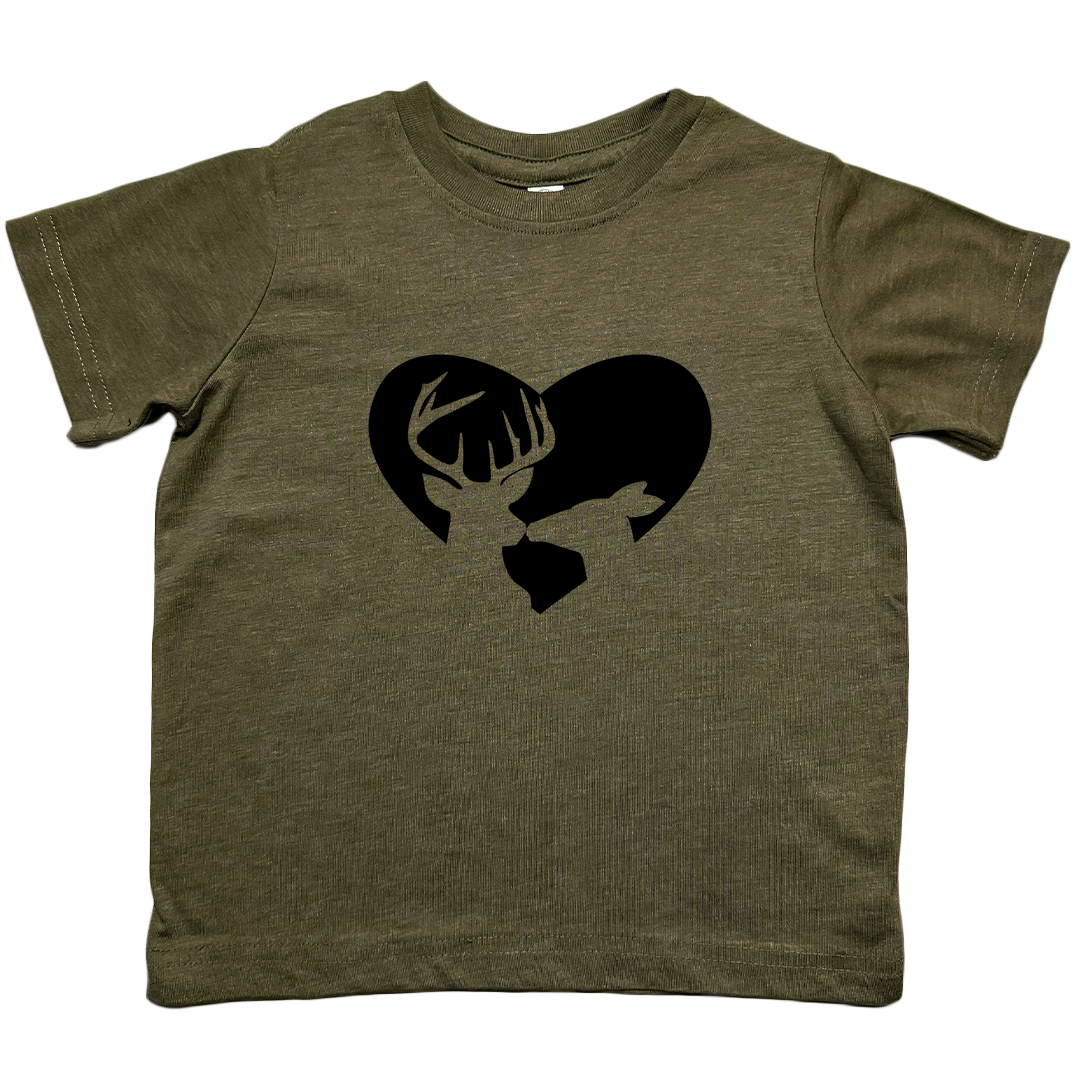 Deer Romance Toddler Tee