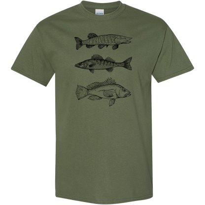 Midwest Fish Adult Tee