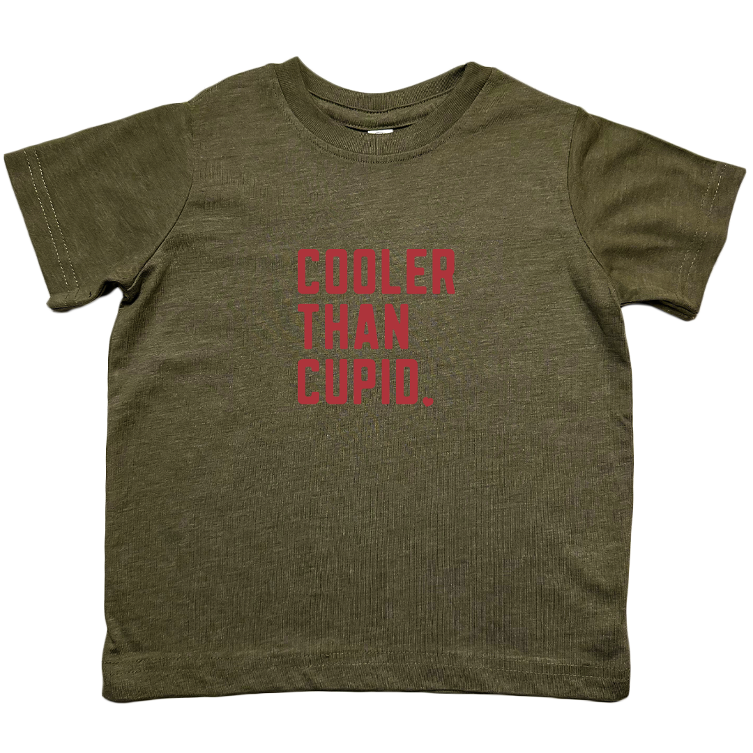 Cooler Than Cupid Toddler Tee