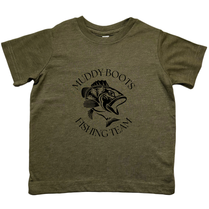 Fishing Team Toddler Tee