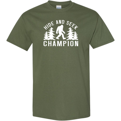 Hide and Seek Sasquatch Kids Tee