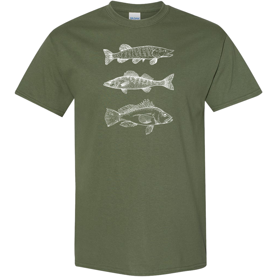 Midwest Fish Adult Tee