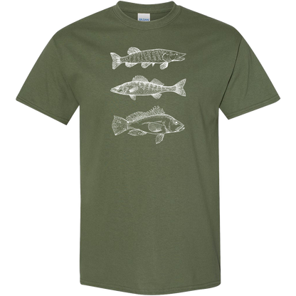 Midwest Fish Adult Tee