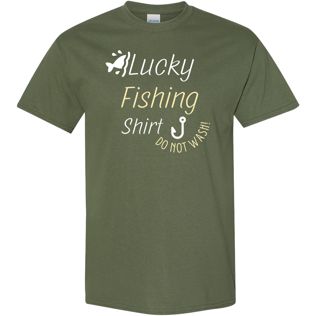 Lucky Fishing Shirt Adult Tee