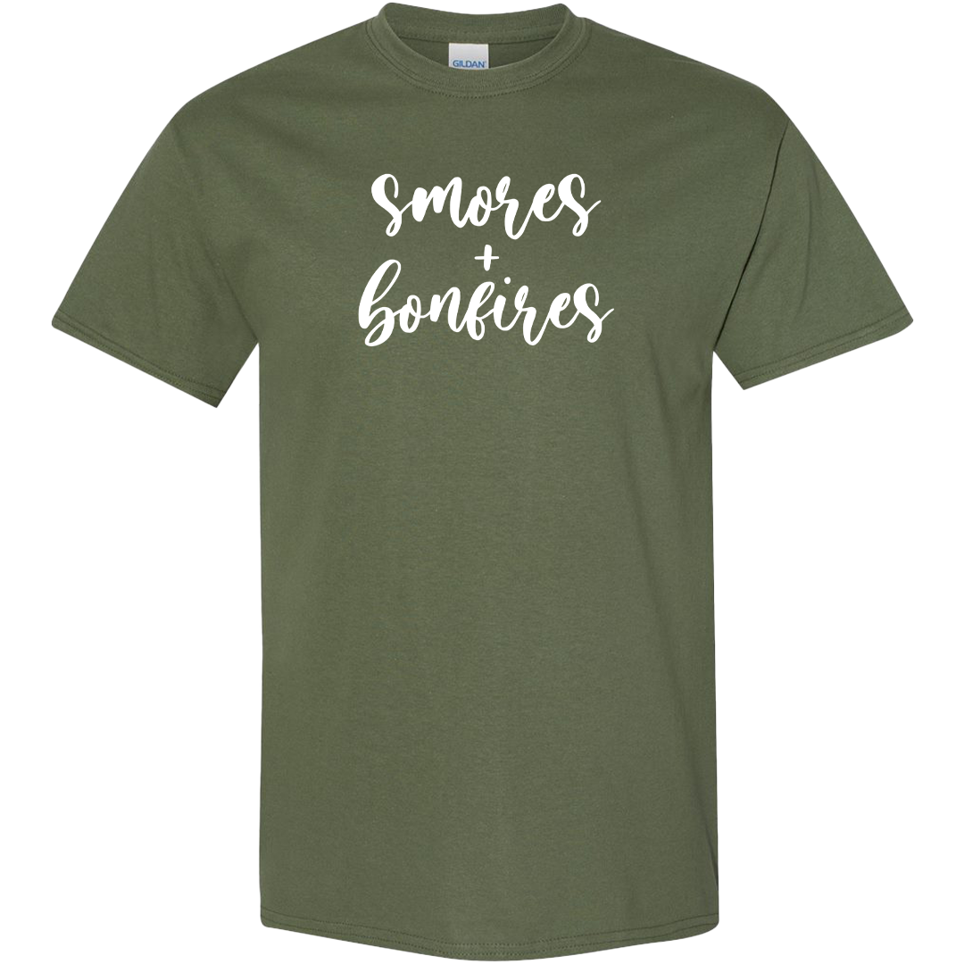 S'mores And Bonfires Adult Tee