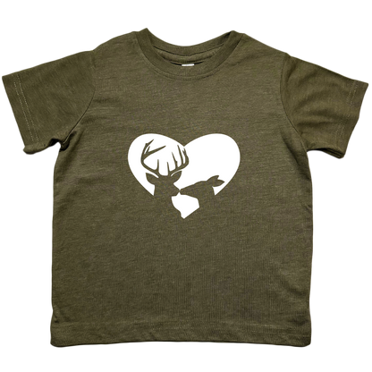 Deer Romance Toddler Tee