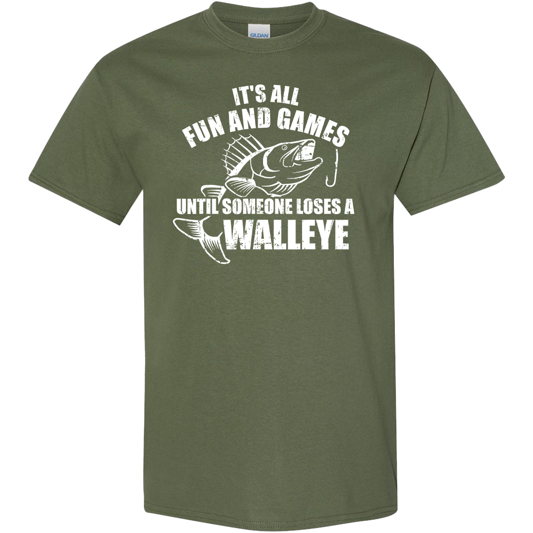 Walleye Games Adult Tee