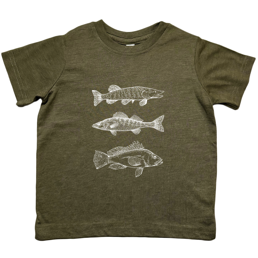 Midwest Fish Toddler Tee