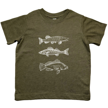 Midwest Fish Toddler Tee